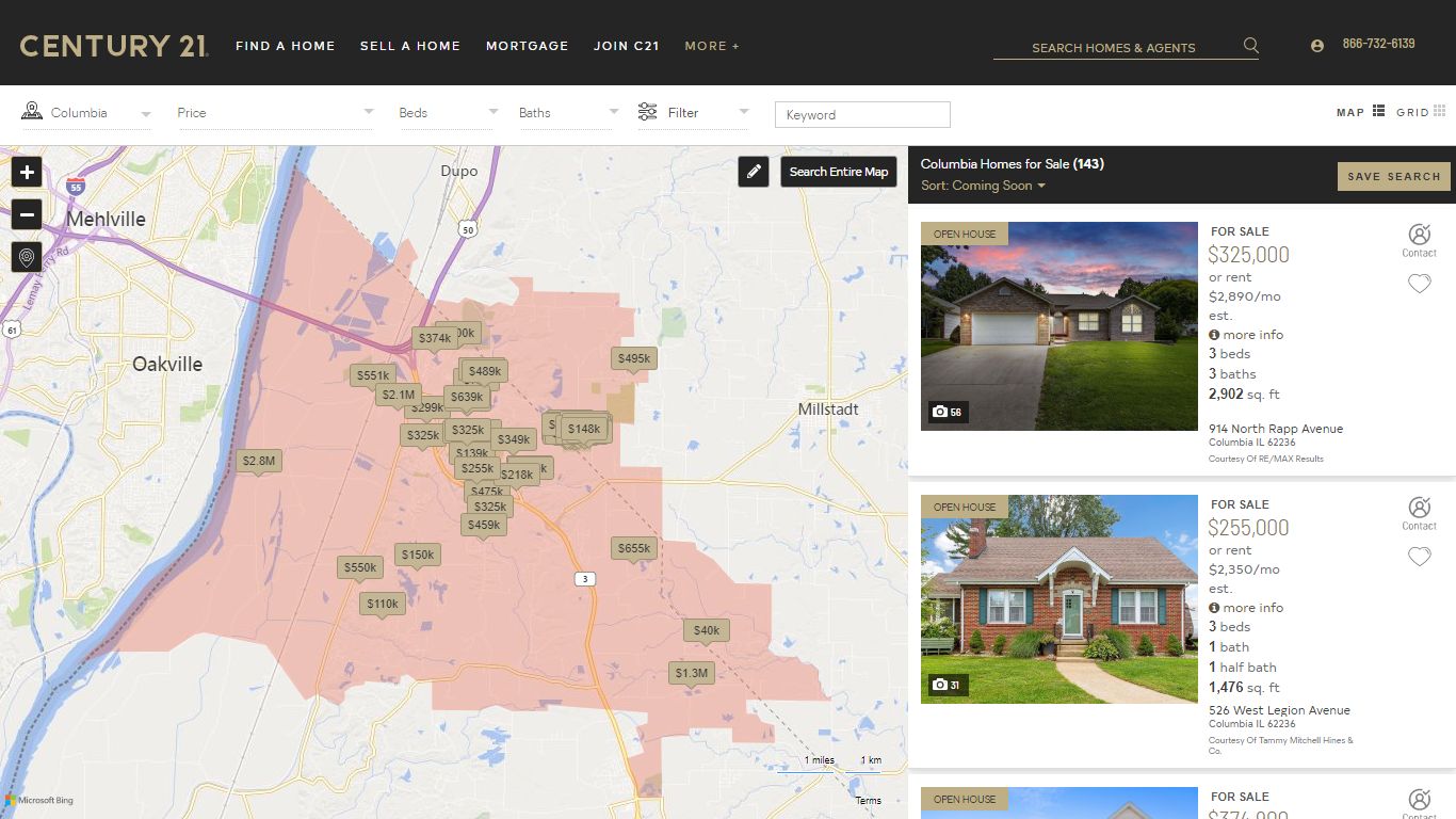 Columbia Real Estate | Find Houses & Homes for Sale in Columbia, IL